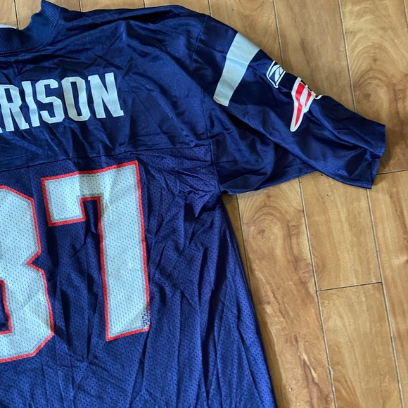 NFL Players Men’s Size Large Rodney Harrison New England Patriots Jersey - Picture 6 of 7